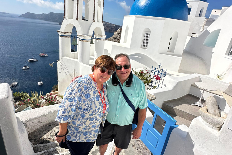 Santorin : visite des temps forts avec Oia et Pyrgos MegaloxoriSantorin : visite des temps forts avec Oia, Pyrgos et Megalochori