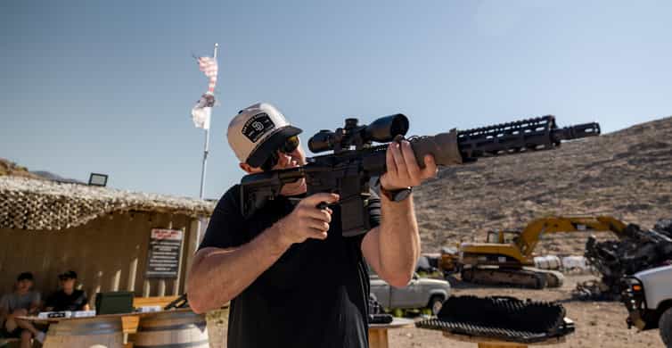 Las Vegas: Outdoor Shooting Range Experience with Instructor photo 3