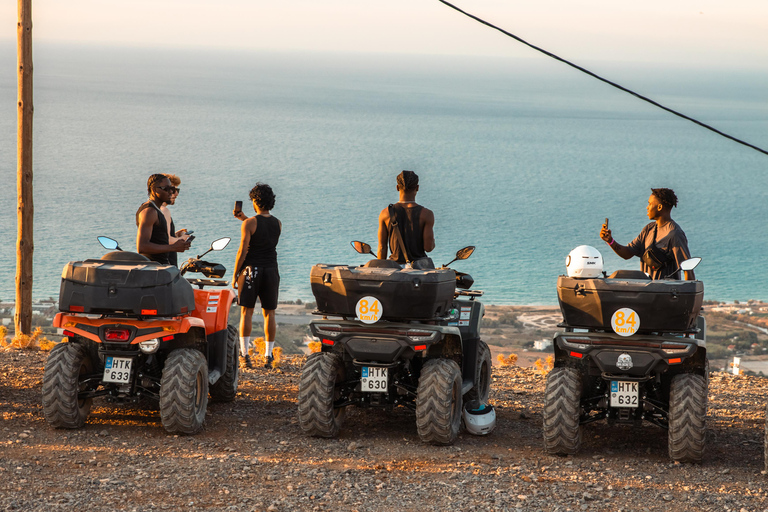 Vanuit Heraklion: Quad Safari Wild Kreta Avondtour