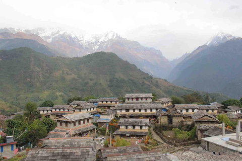 Pokhara: Poonhill Ghandruk Helicopter Tour