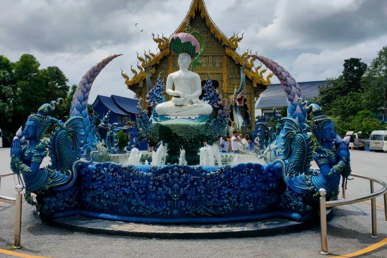 Chiang Rai White &amp; Blue &amp; Sang Kaew Phothiyan &amp; Lalitta CafeChiang Rai White-Sang Kaew-Blue Temple &amp; Lalitta Cafe