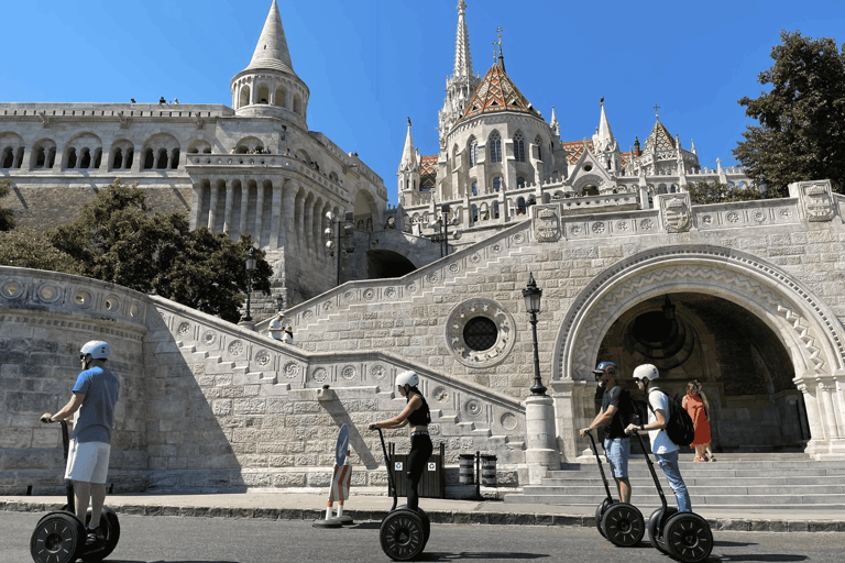 1,5 uur durende Segwaytour door Boedapest - naar het kasteelgebied