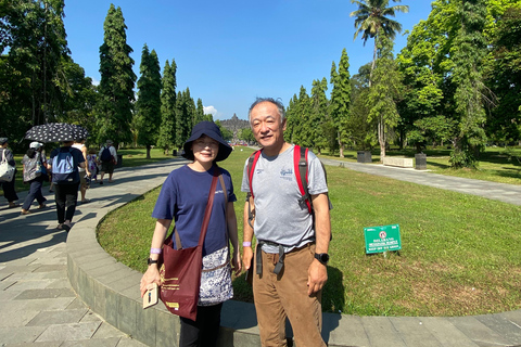 Yogyakarta: Sunrise, Rice Terrace, & Borobudur Tour Kedung Kayang waterfall viewpoint