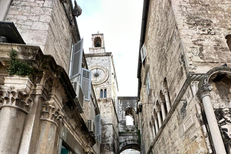 Passeio a pé por Split e Palácio de Diocleciano com guia local