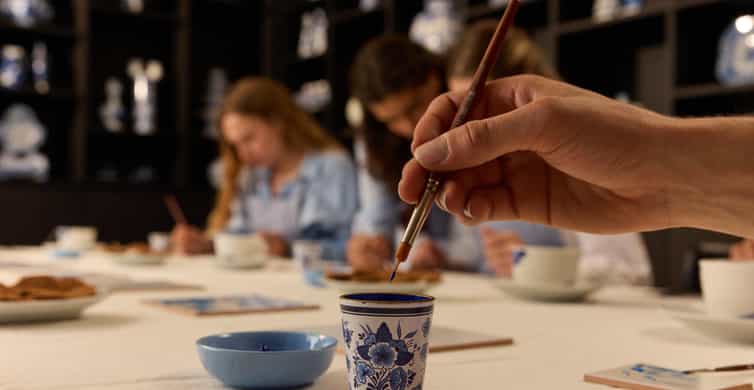 Amsterdam: Traditional Dutch Blue Tile Painting Workshop photo 6