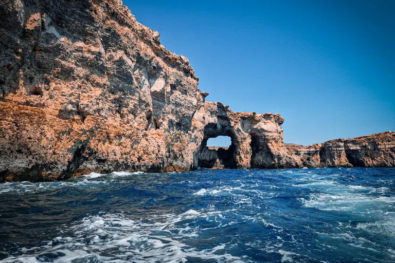 Gozo South & Comino Highlights: Private Boat Adventure 3 hours