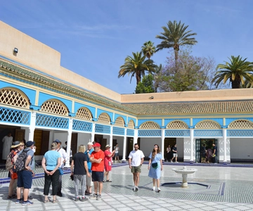 Marrakech: Bahia Palace Guided Walking Tour