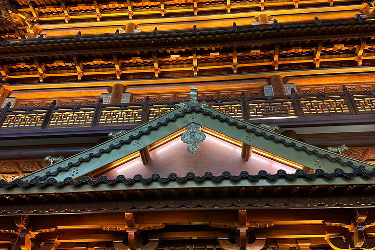 广州之夜：寺庙、月亮桥和珠江河上巡游法语/意大利语/日语/韩语/俄语/西班牙语指南