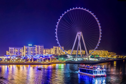 Dubai: 1-stündige Bootsfahrt durch die Marina bei Nacht