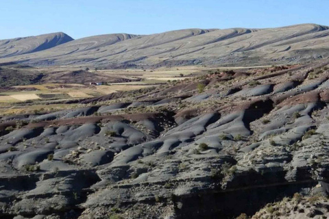 Depuis Sucre : Excursion d&#039;une journée au cratère de Maragua et aux empreintes de dinosaures