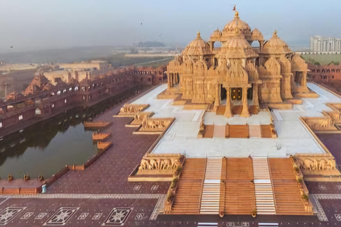 Delhi: Private City Tour with Lotus and Akshardham Temple