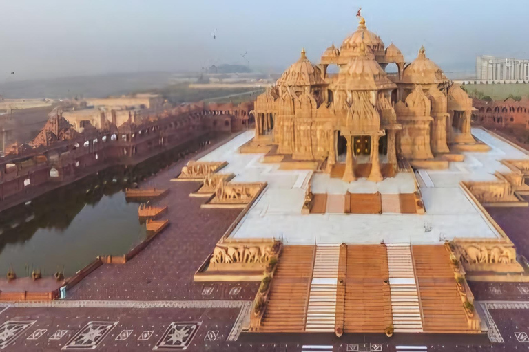 Delhi: Private City Tour with Lotus and Akshardham Temple