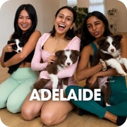 Adelaide: 1-Hour Puppy Yoga Session