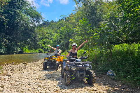Khao Lak: Jangada de Bambu, ATV e Tour Particular das Tartarugas MarinhasKhao Lak: Tour particular com jangada de bambu, ATV e tartarugas marinhas