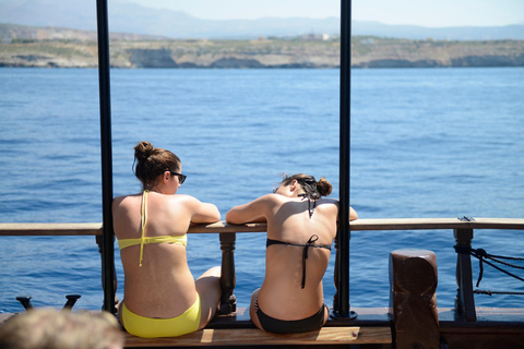 Rethymno: Pirate Caves & Camarola Arch Boat Cruise