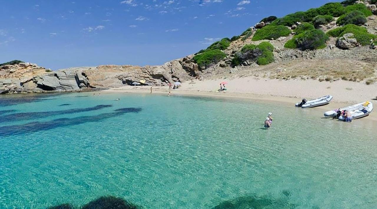 Menorca: Taxi-Boot von Es Grau zur Insel Colom