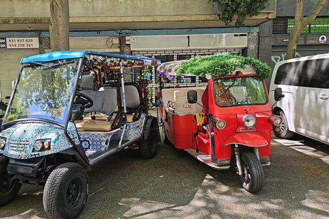 Lisbon: Multilingual Private TukTuk Tour with Live Guide Ultimate Lisbon & Belém Experience 04 hrs(Pick Up+Drop-off)*