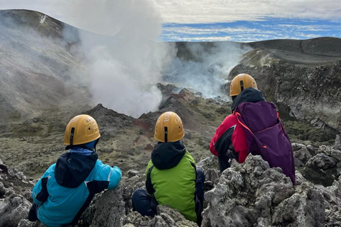 Mount Etna: Vandring till toppen 3400 meter från norra sidan