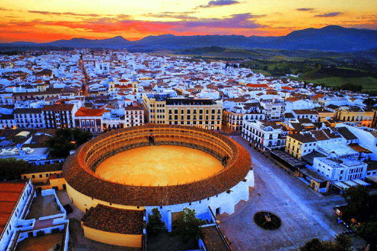 Från Sevilla: Ronda, Setenil vita stad och Zahara utsiktsplats