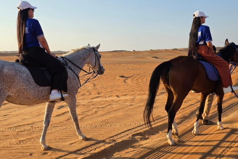 Muscat: Desert Safari, Quadbike, Horse Ride & Sunset Tour