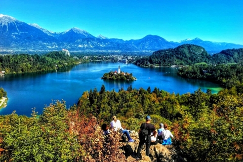 Vanuit Ljubljana: Rondleiding over het meer van Bled en het kasteel van Bled