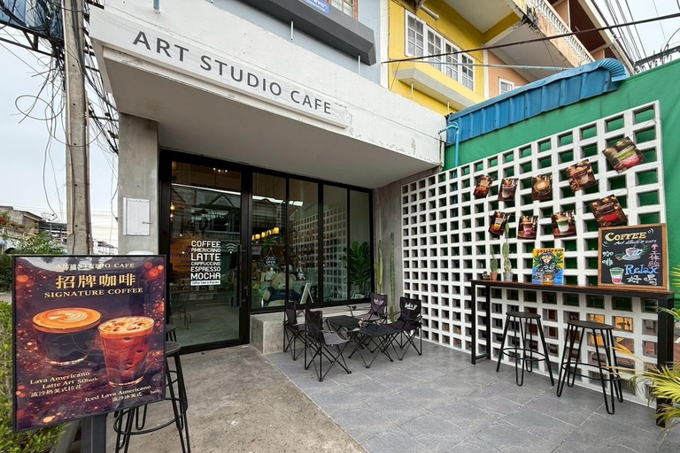 Pattaya: Rug Tufting Workshop at an Art Studio Café
