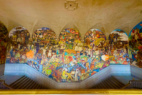 Mexico : visite guidée à pied des fresques murales de Diego Rivera
