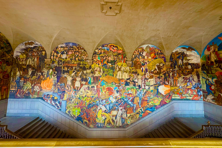 Mexico : visite guidée à pied des fresques murales de Diego Rivera