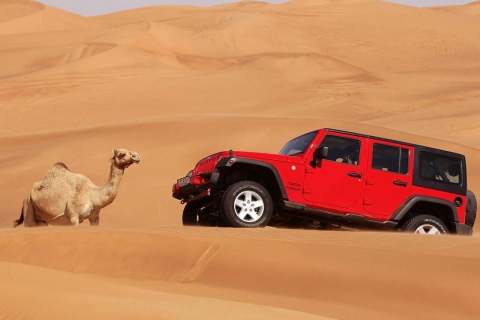 Rijad: Pustynne Safari Quad Bike z transferem do hoteluRijad: Safari na pustyni, quady, przejażdżka na wielbłądzie i obóz Thumama