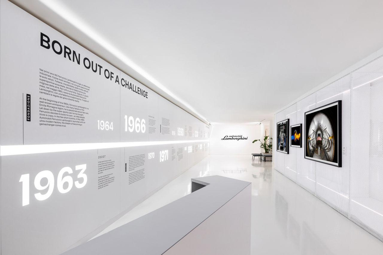 Bologne : billet d&#039;entrée au musée Lamborghini