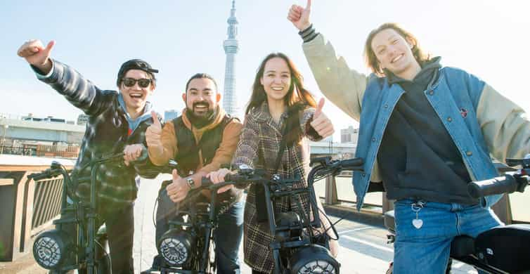 Tokio: 3-stündige geführte E-Bike-Tour zu den versteckten Juwelen der Stadt