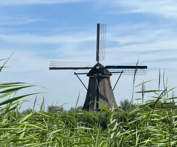 Kinderdijk vindmøller, Delft by og Delft Blue-fabrikkbesøk