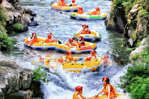 ركوب الرمث في نهر يانغتشو شينغ بينغ لونغ جينغتذكرة التجديف في نهر لونغجينج بطول 1.5 كيلومتر