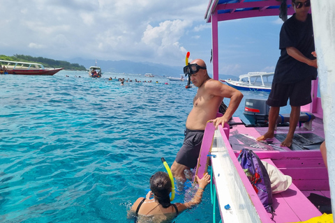 Plongée en apnée sur l&#039;île de Gili : Gili Trawangan, Meno et AirDépart de la région de Lombok