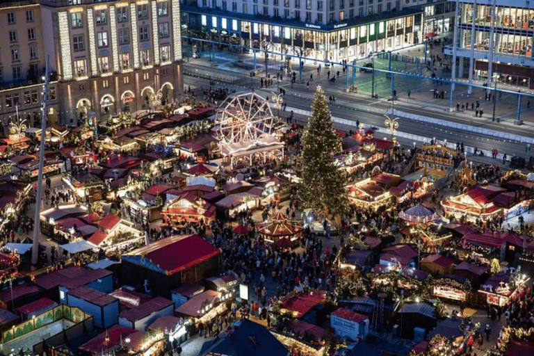 Dresdens vinterunderverk 3-timmars rundvandring på Striezelmarket