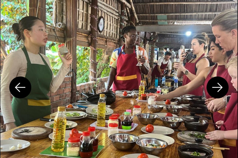 Hoi An: Local Market, Basket Boat Ride & Cooking Class Tour Market Tour, Basket Boat Ride, & Cooking Class (No Pickup)