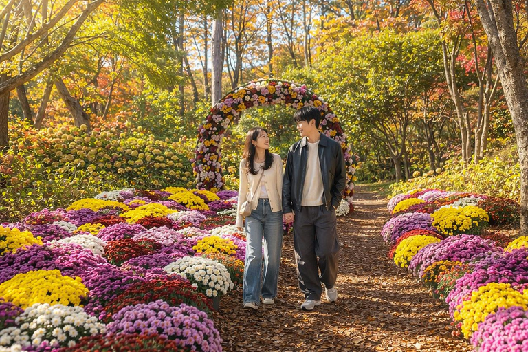 Seoul: Hwadam Forest & Namhansanseong & Korean Folk Village Private Tour (1-8 people Max)