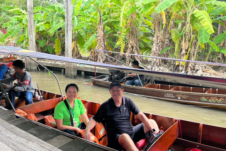 Amphawa y Mercados Ferroviarios y Paseo en barco con luciérnagas: desde BKKTour privado en vietnamita