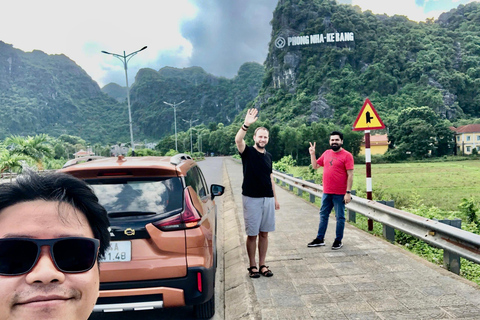 Phong Nha: Privé transfer naar Hue met Vinh Moc tunnels