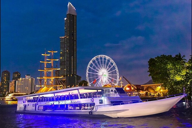 Bangkok : Dîner-croisière sur le fleuve Chao Phraya avec buffet