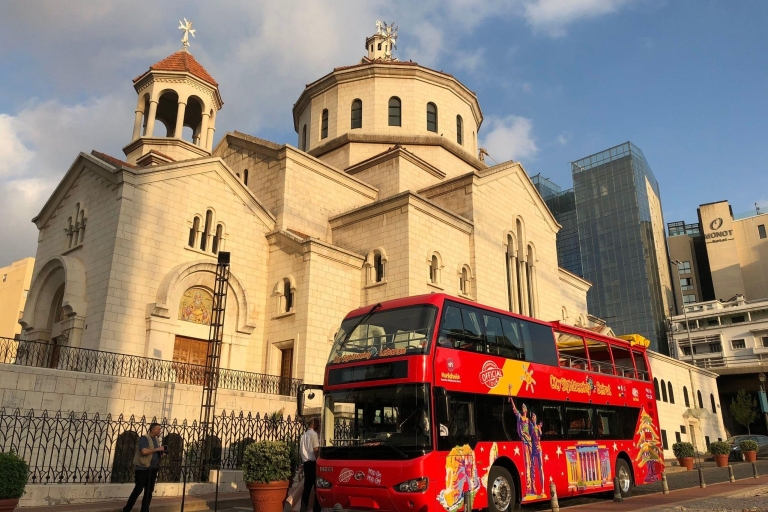 Beyrouth : visite touristique en bus à arrêts multiplesBillet de bus valable 24 h