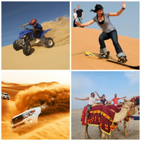 Deserto Safari, Quad Bike, Sandboarding e Camel Ride - Hizvo