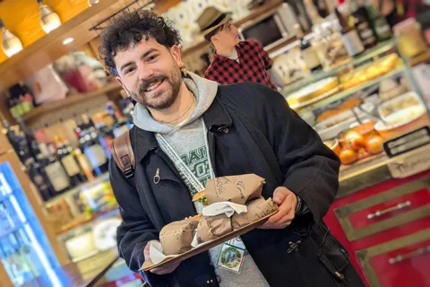 Florence : Visite culinaire à pied avec vin