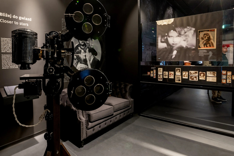 Łódź: Film Heritage Tour with Museum & Film School HollyŁódź Complete Film Experience (3,5 h)