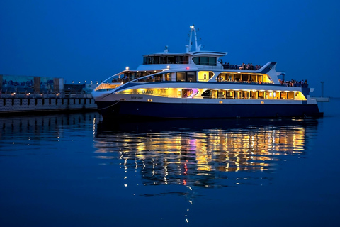 Baku: Sunset Yacht Cruise, Dinner, and Ship Museum Tour