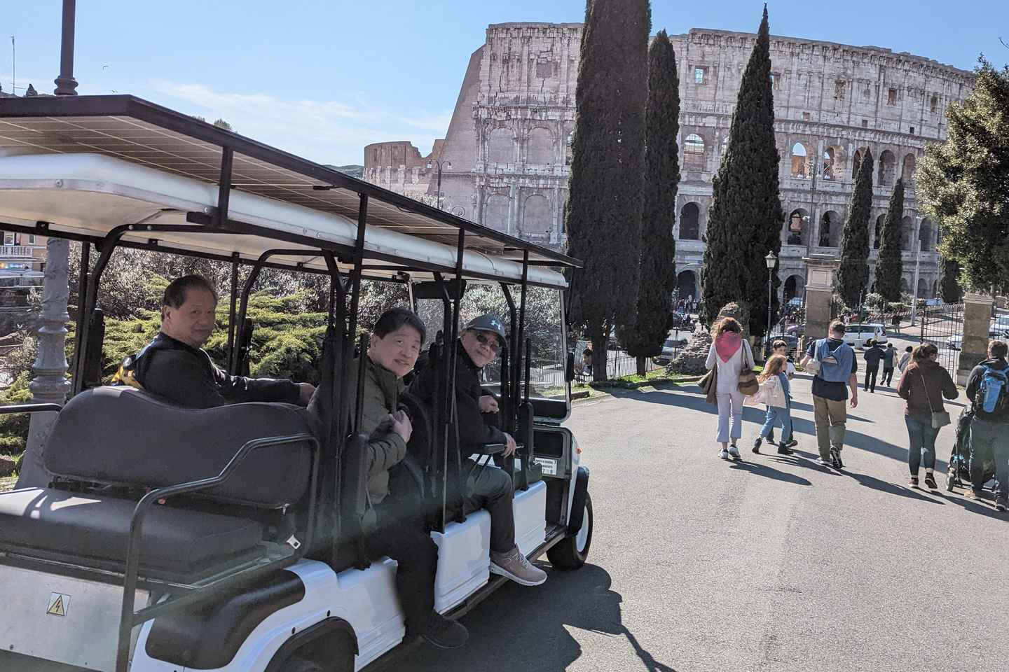 로마: 호텔 픽업 포함 프라이빗 골프 카트 투어