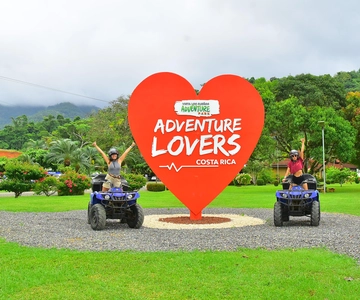 Jaco: 3 HRS ATV Adventure with Waterfalls and Sky View