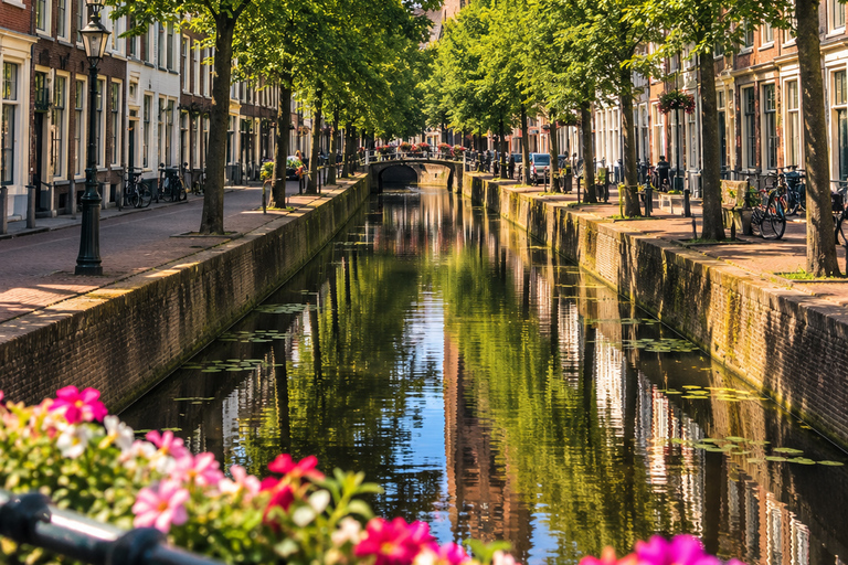 Delft: Guided Walking Tour with Pottery Shop Visit