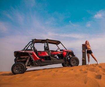 Dubai: Red Dunes Quad Bike, Dune Buggy, Camel & Refreshments