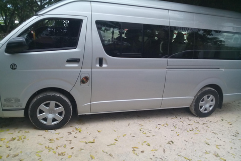 Montego Bay nach Negril: Privater Van-Transfer hin und zurückPrivater Transfer im Van vom Flughafen Montego Bay nach Negril und zurück